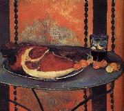 Paul Gauguin There is still life ham France oil painting artist